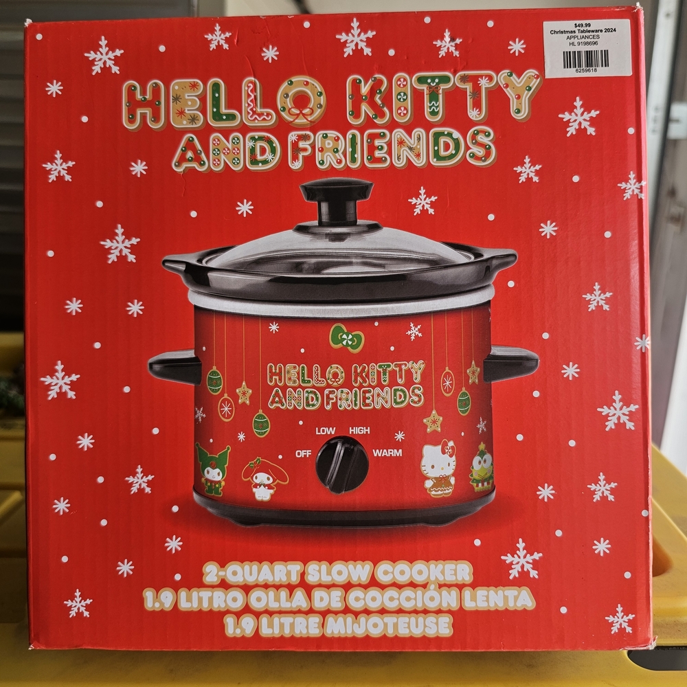 HELLO KITTY Red Slow Cooker